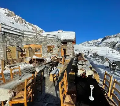 restaurant avec vue panoramique Val d'Isère-4